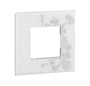Legrand Arteor Tattoo Finish Cover Plate With Frame, 2 M, 5763 18
